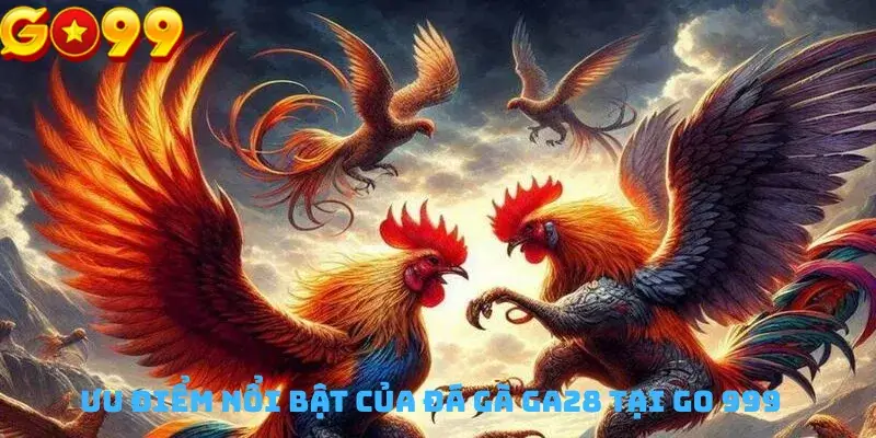 Ưu điểm nổi bật của Đá gà GA28 tại GO 999